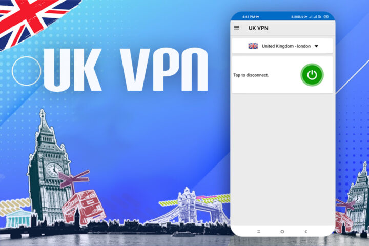 UK VPN — Fast & Secure‏ для Android — скриншот 1