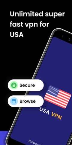 USA VPN — Proxy VPN for USA для Android — скриншот 1