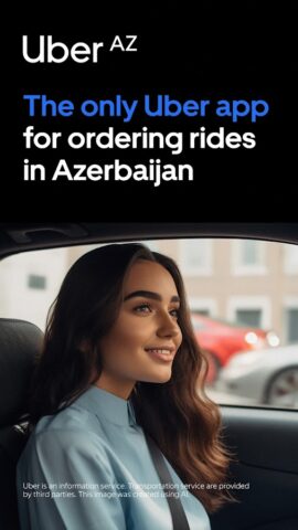 Uber AZ — такси и доставка для Android — скриншот 1