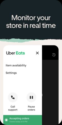 Uber Eats для ресторанов для Android — скриншот 5