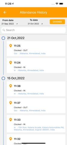 Ultimatix Payroll для iOS — скриншот 5