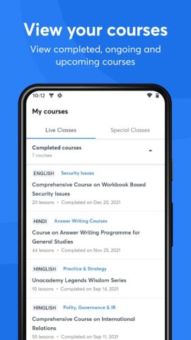 Unacademy Educator App для Android — скриншот 2