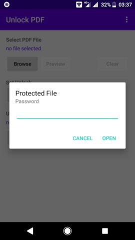 Разблокировать PDF: удалить па для Android — скриншот 2