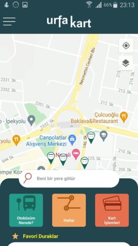 Urfa Ulaşım для Android — скриншот 2