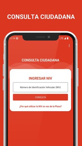 VERIMAX Consulta Ciudadana для Android — скриншот 3