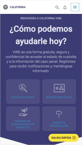 VINELink для Android — скриншот 3