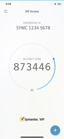 VIP Access for iPhone для iOS — скриншот 1