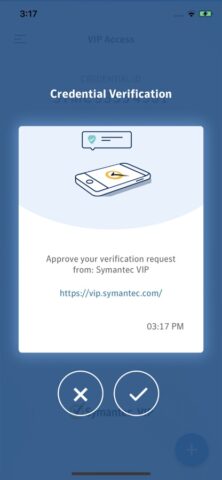 VIP Access for iPhone для iOS — скриншот 2