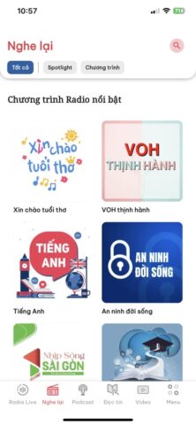 VOH Radio Online для iOS — скриншот 2