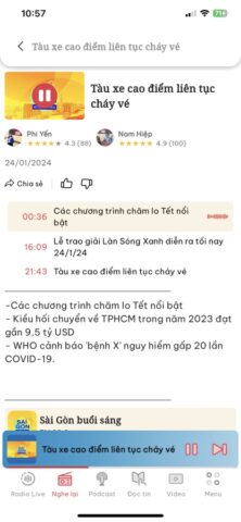 VOH Radio Online для iOS — скриншот 3