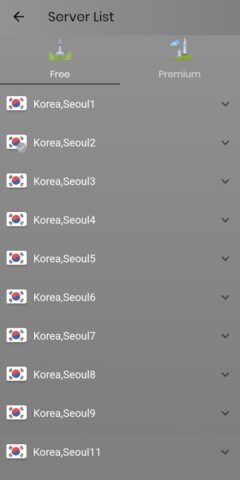 VPN KOREA — Secure VPN Proxy для Android — скриншот 5