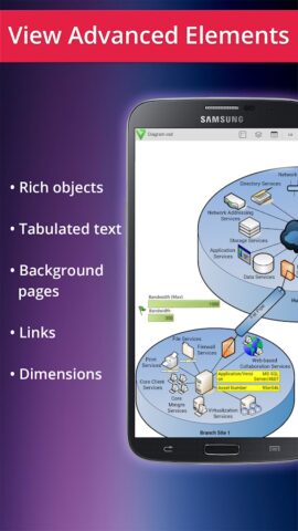 VSD Viewer for Visio Drawings для Android — скриншот 3