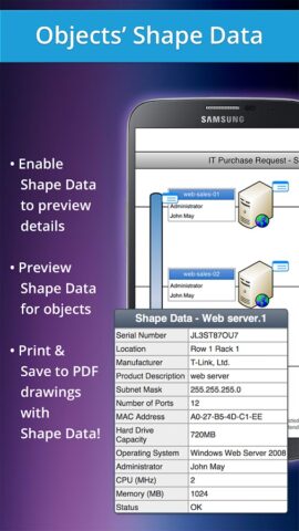 VSD Viewer for Visio Drawings для Android — скриншот 5