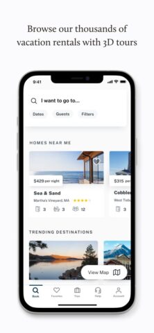Vacasa — Vacation Rentals для iOS — скриншот 3