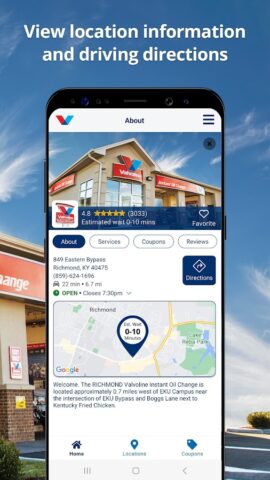 Valvoline Instant Oil Change для Android — скриншот 3