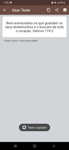 Versiculo do Dia для Android — скриншот 5