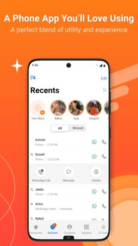 Vi-Tune — Wakau Dialer для Android — скриншот 4