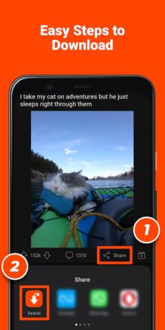 Video Downloader for Reddit для Android — скриншот 2
