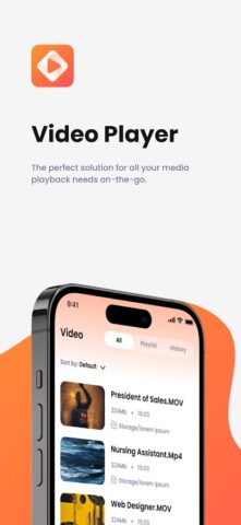 Video Lite для Android — скриншот 1