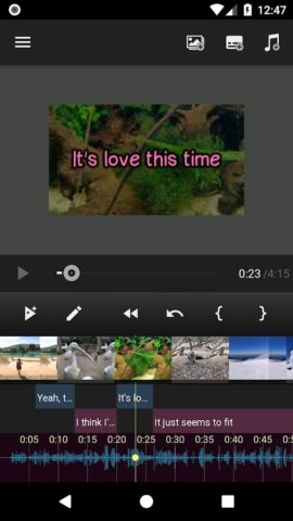 Video Lyrics для Android — скриншот 4