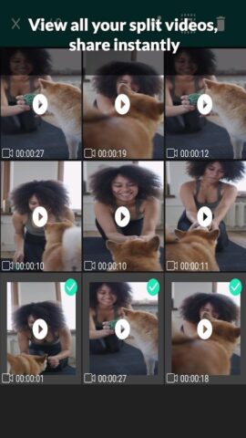 Разделитель Видео для WhatsApp для Android — скриншот 4