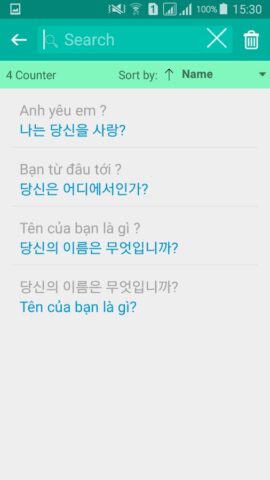 Vietnamese Korean Translator для Android — скриншот 3