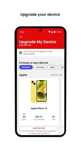 Virgin Plus My Account для Android — скриншот 4