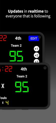 Virtual Scoreboard: Табло Счёт для Android — скриншот 5