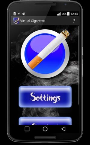 Виртуальная сигарета (розыгрыш для Android — скриншот 4