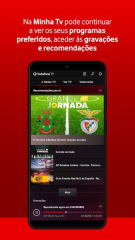 Vodafone TV для Android — скриншот 3