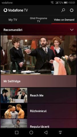 Vodafone TV+ для Android — скриншот 5