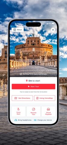 VoiceMap: Audio Tours & Guides для iOS — скриншот 2