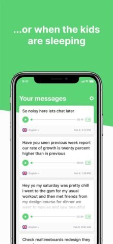 Voicepop — Turn Voice To Text для iOS — скриншот 4