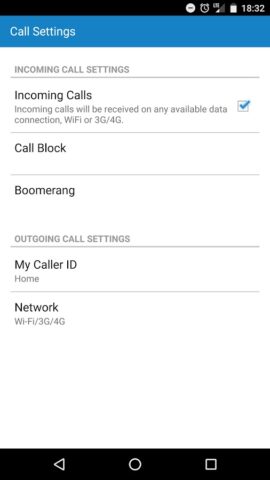 Vonage Home Extensions — VoIP для Android — скриншот 5
