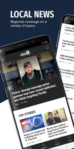WFLA News Channel 8 — Tampa FL для Android — скриншот 1
