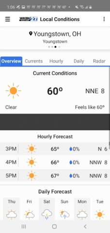 WKBN 27 Weather — Youngstown для Android — скриншот 2