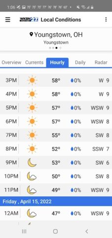 WKBN 27 Weather — Youngstown для Android — скриншот 4