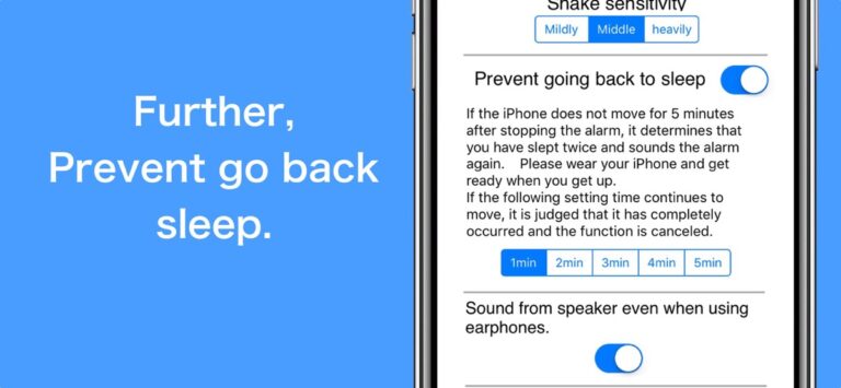Wake up alarm clock -vamos- для iOS — скриншот 3