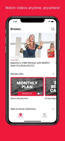 Walk At Home для iOS — скриншот 1