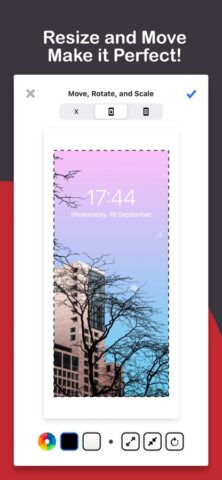 WallpaperSize : Resize & Fit для iOS — скриншот 2
