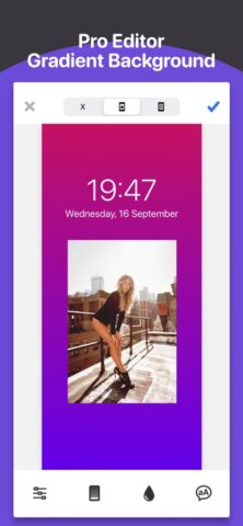 WallpaperSize : Resize & Fit для iOS — скриншот 4