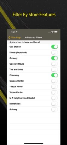 Walmart Overnight Parking для iOS — скриншот 3