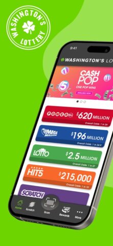 Washington’s Lottery для iOS — скриншот 1
