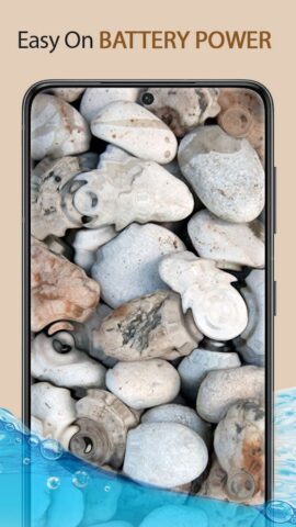 Капля воды живые обои для Android — скриншот 2