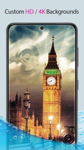 Капля воды живые обои для Android — скриншот 5