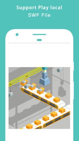 Webgenie SWF & Flash Player для Android — скриншот 1
