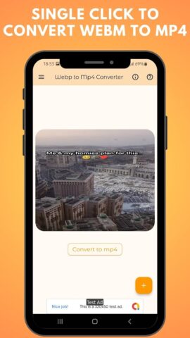 Webm to Mp4 Video Converter для Android — скриншот 3