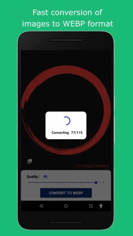Webp Image Converter — Jpg to для Android — скриншот 3