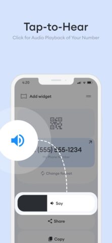 What’s My Phone Number для iOS — скриншот 3