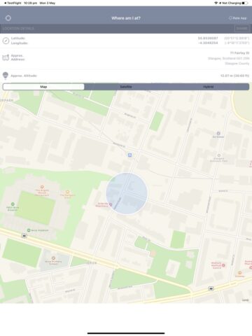 Where Am I At? — GPS Maps App для iOS — скриншот 1